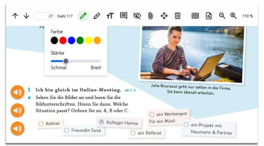 Hueber interaktiv Whiteboard Schatten