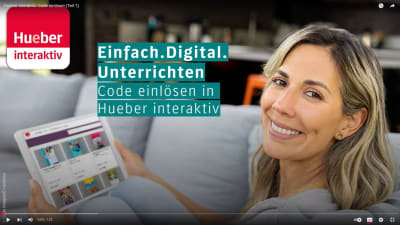 Hueber interaktiv: Code einlösen (Teil 1)