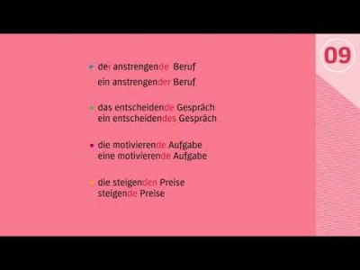 Miteinander in Österreich B1.2: Grammatikclip Lektion 9