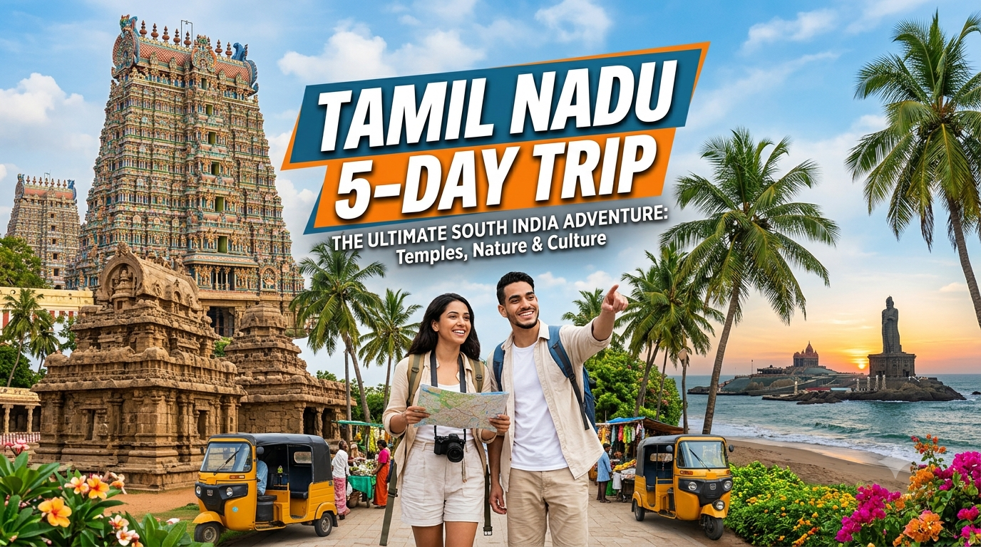 Featured cover image for Tamil Nadu 5-Day Trip