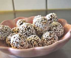 chokladbollar flytande margarin