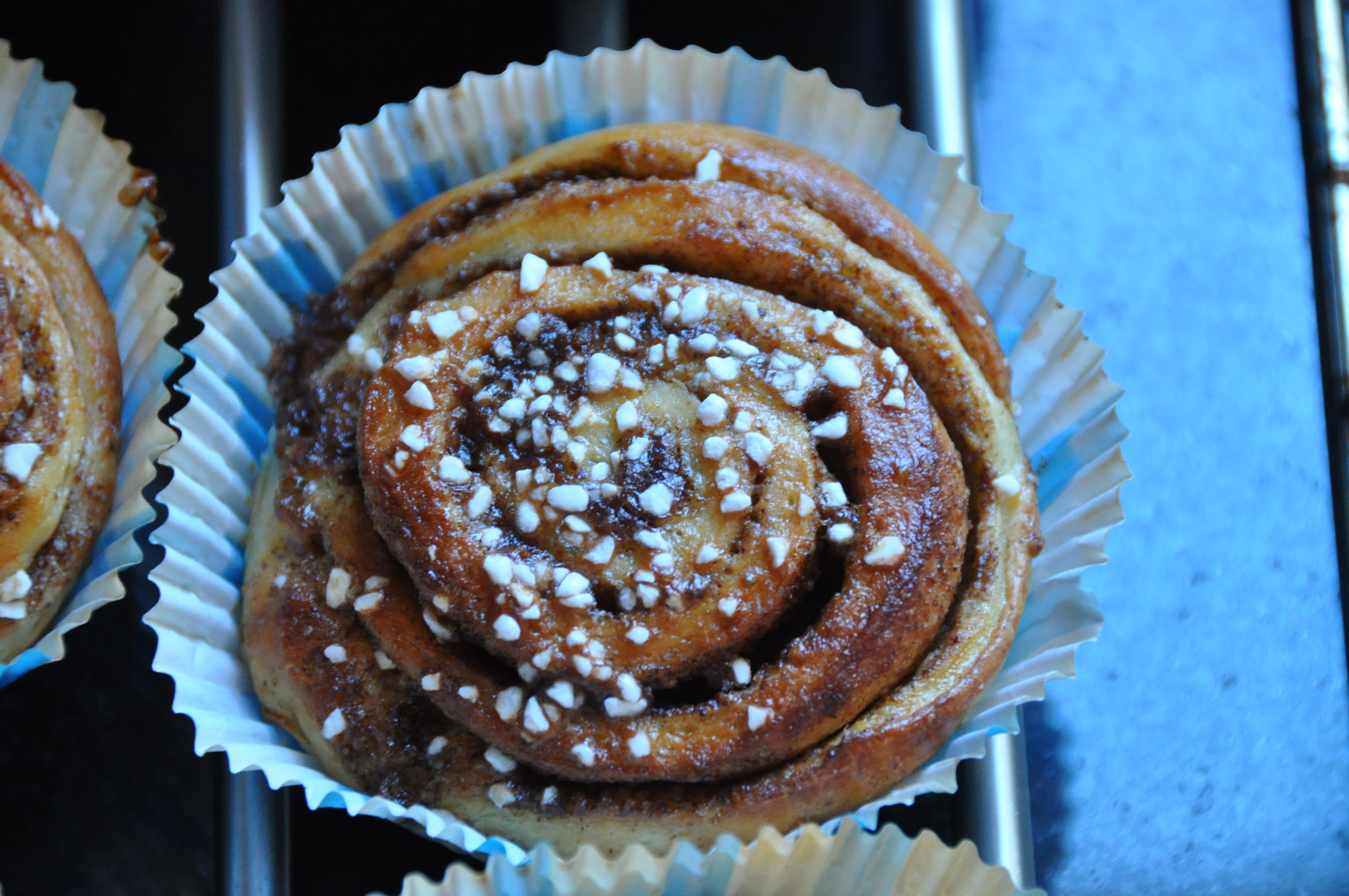 kanelbullar med torrjäst recept
