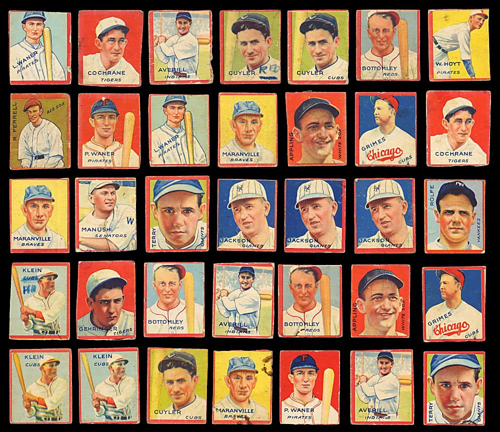 1932-1964 Vintage Oddball Collection (237) with (55+) Hall of Famers Including (3) 1935 Goudey Four-in-One Babe Ruth Pieces & 1960 Armour Coins Mickey Mantle