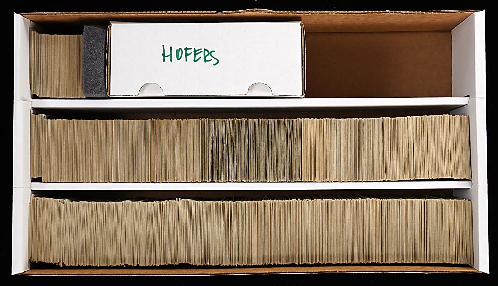 1970-1979 Topps Shoebox Collection (2,150+) Including (220+) Hall of Famers & (1,450+) 1970 Topps