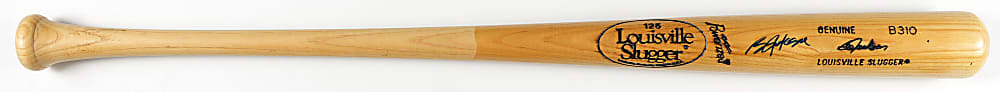Bo Jackson Single-Signed Bat