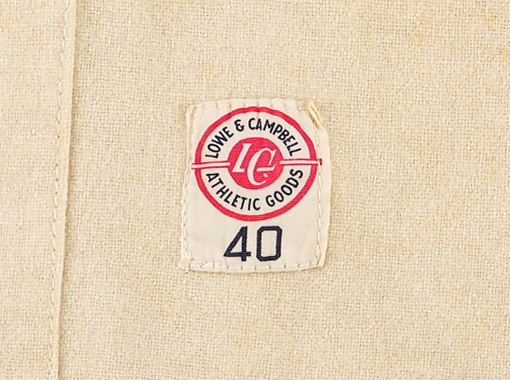 1930s-1940s Lowe & Campbell Braves Flannel Baseball Jersey