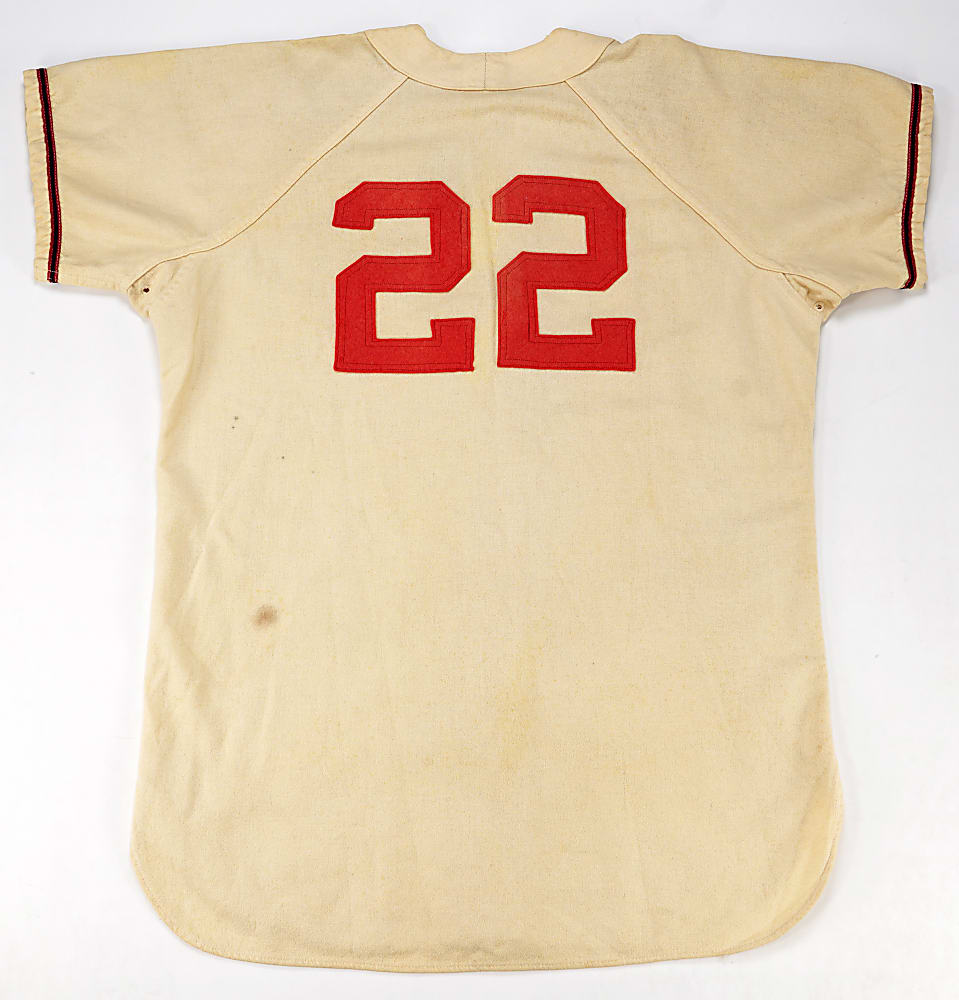 1930s-1940s Lowe & Campbell Braves Flannel Baseball Jersey