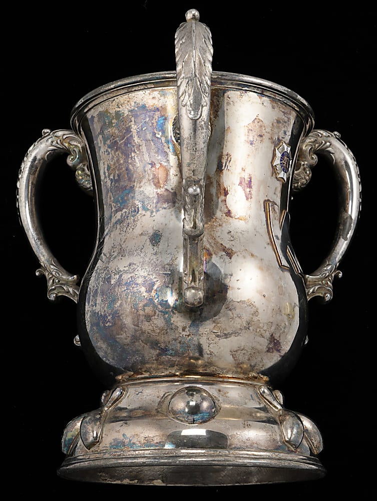 1904-1905 New York 47th Regiment Athletic Association Ornate Bowling Trophy