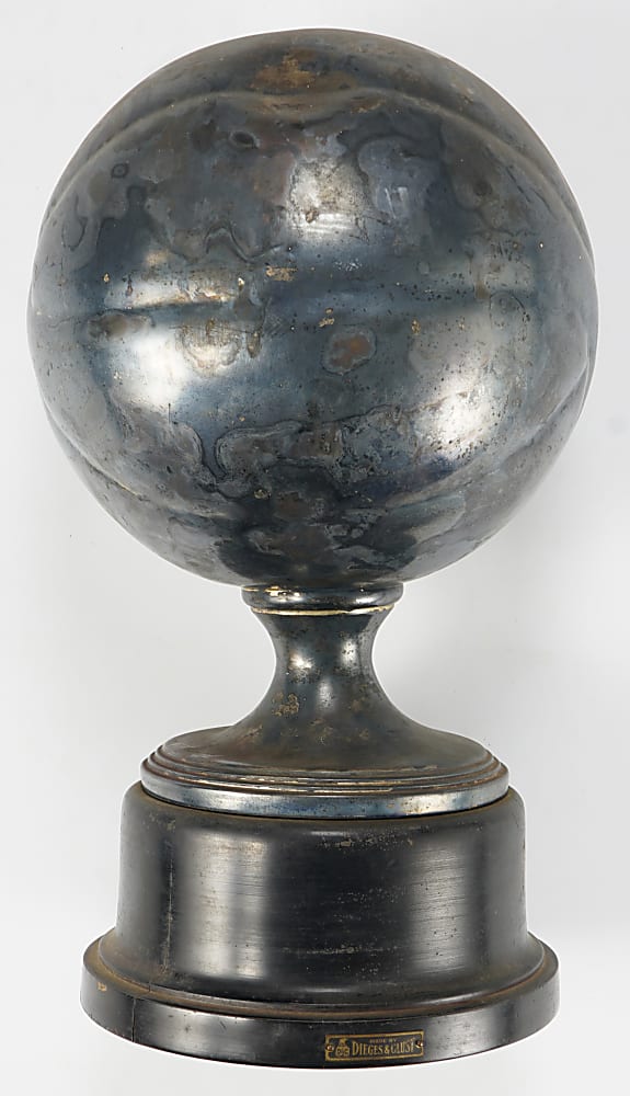 1923-1924 Valparaiso University Western Interstate Conference Champions Basketball Figural Trophy