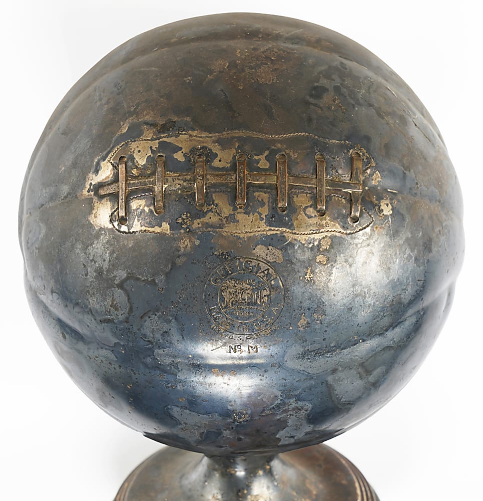 1923-1924 Valparaiso University Western Interstate Conference Champions Basketball Figural Trophy