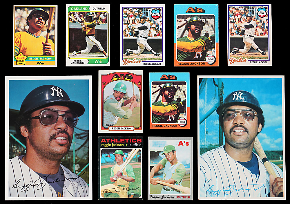 1970-1983 Reggie Jackson Collection (54)