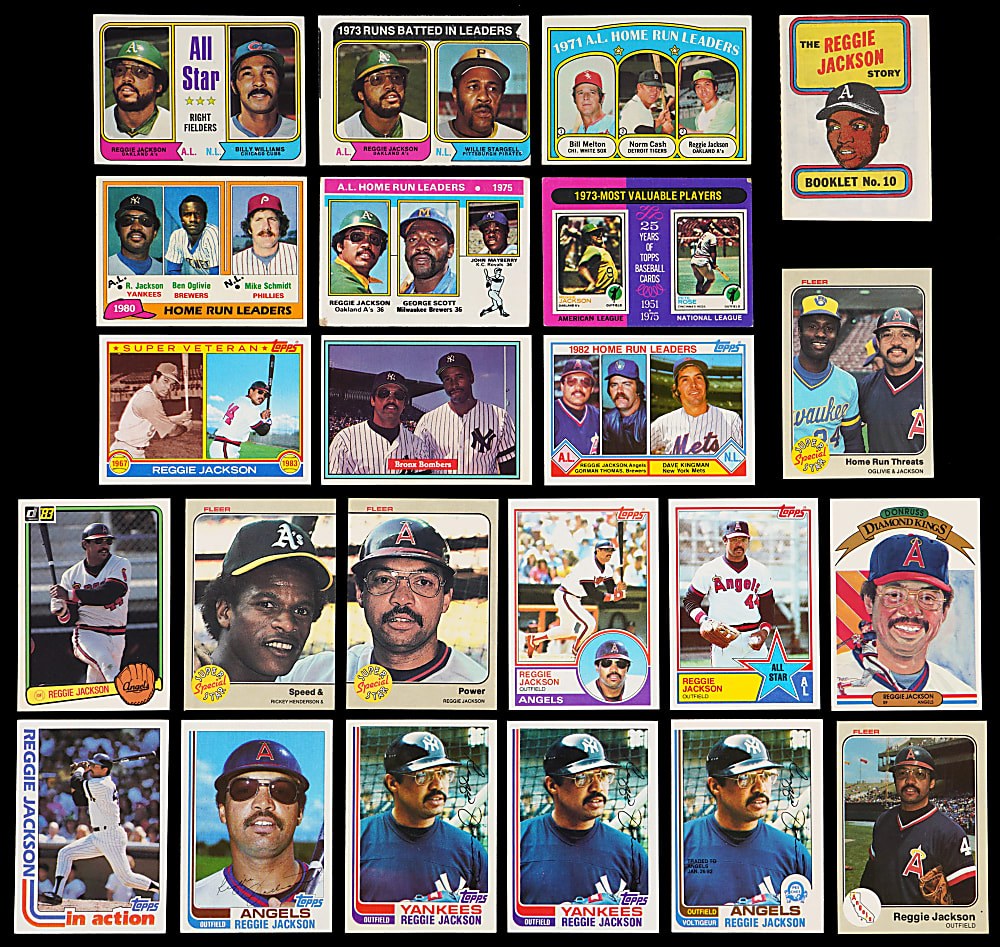 1970-1983 Reggie Jackson Collection (54)