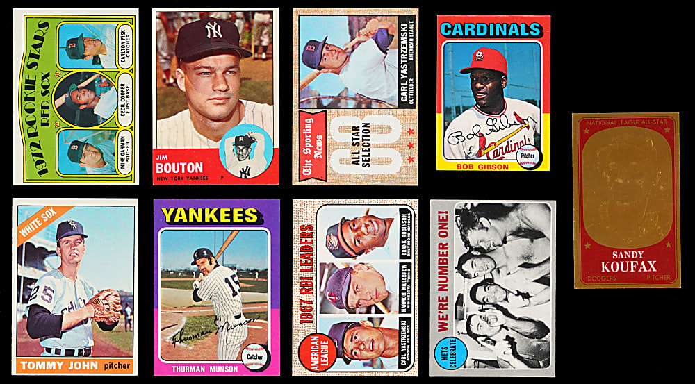 1963-1979 Hall of Fame & Star Collection (83) - Loaded!