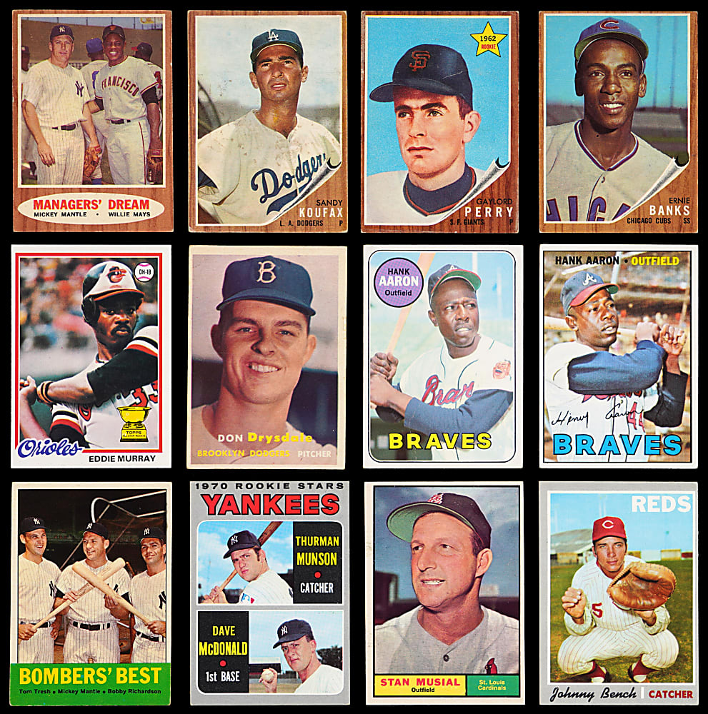 1957-1978 Topps Hall of Fame & Star Collection (23)