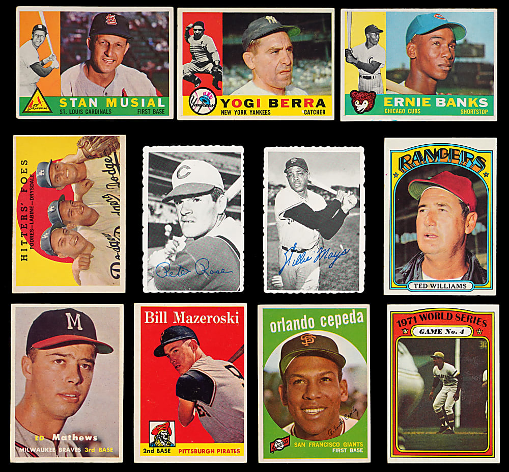 1957-1978 Topps Hall of Fame & Star Collection (23)