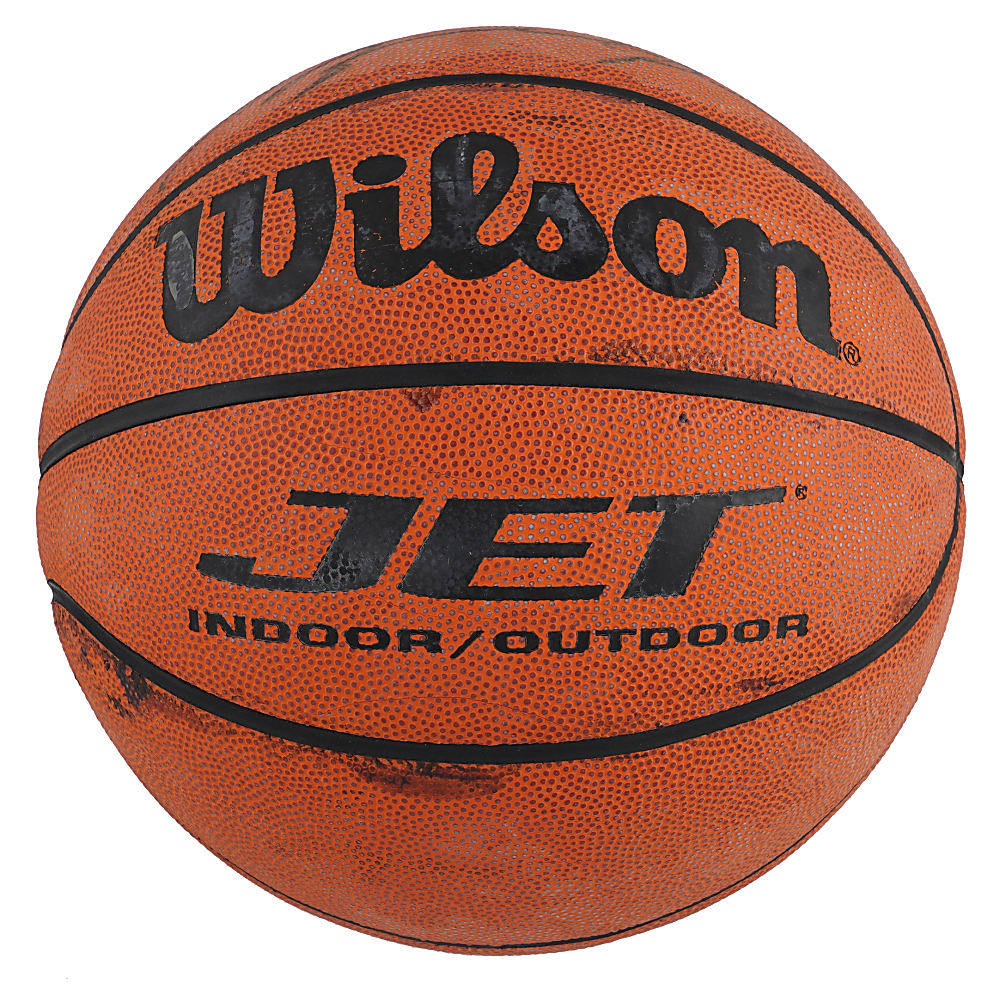 Michael Jordan Single-Signed Wilson Basketball with UDA COA & Beckett LOA