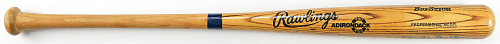 Hank Aaron, Willie Mays & Duke Snider Triple-Signed Adirondack Pro Ring Bat with Full JSA LOA
