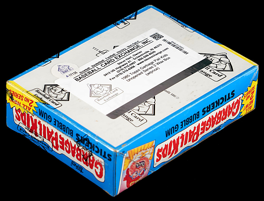 1985 Topps Garbage Pail Kids Series 2 Unopened Wax Box - BBCE Wrapped