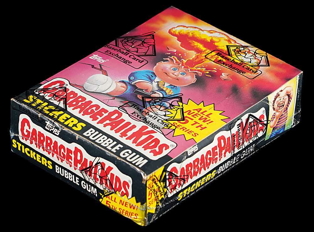 1986 Topps Garbage Pail Kids Series 5 Unopened Wax Box - BBCE Wrapped