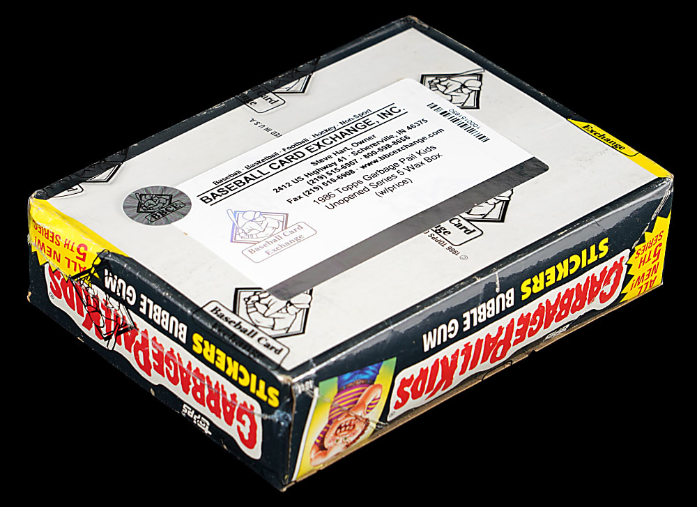 1986 Topps Garbage Pail Kids Series 5 Unopened Wax Box - BBCE Wrapped