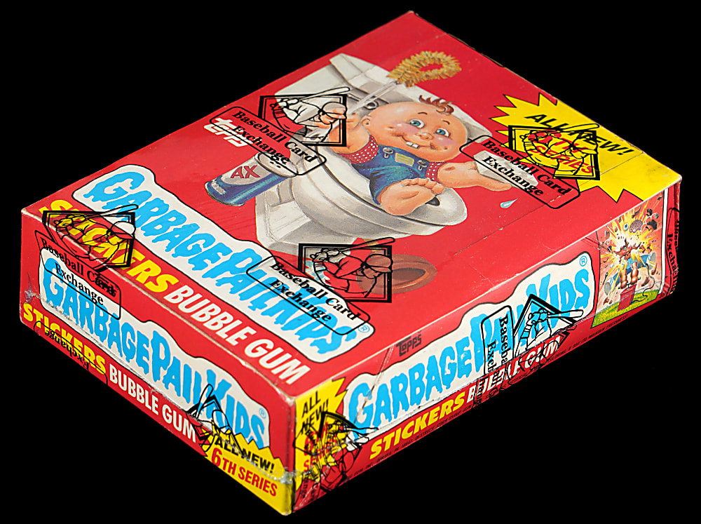 1986 Topps Garbage Pail Kids Series 6 Unopened Wax Box - BBCE