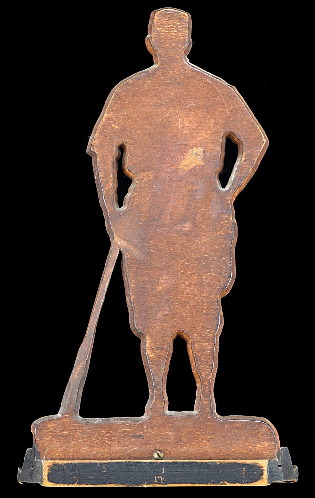 1928 Tris Speaker Philadelphia Athletics Die-Cut Wood Figure
