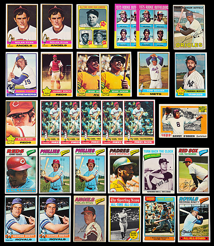 1933-1979 Baseball & Multi-Sport Singles Collection (975+) with (200+) Hall of Famers - Loaded!