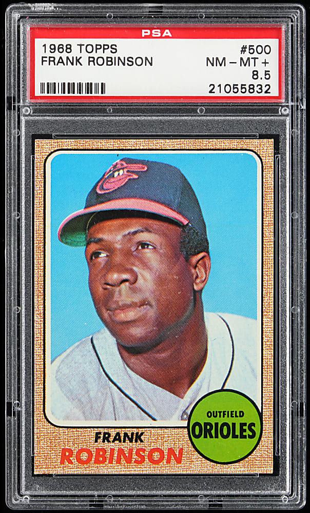 1968 Topps #500 Frank Robinson PSA NM-MT+ 8.5