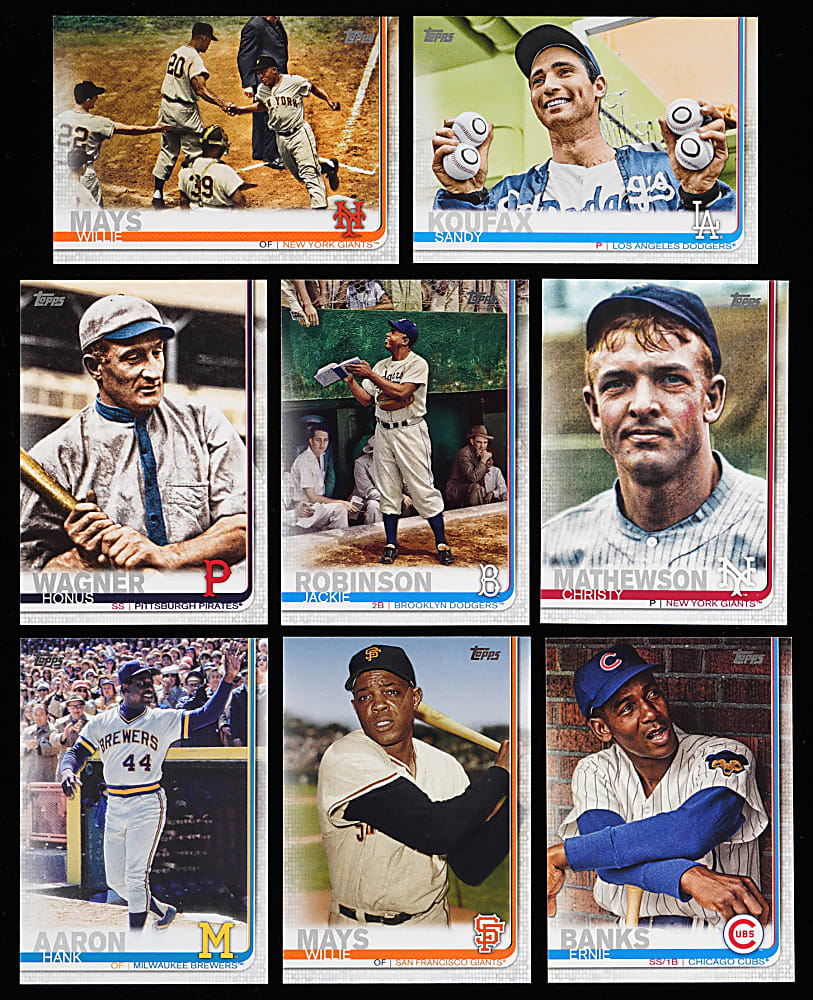 2019 Topps Legends Variations Near Set (87/90)