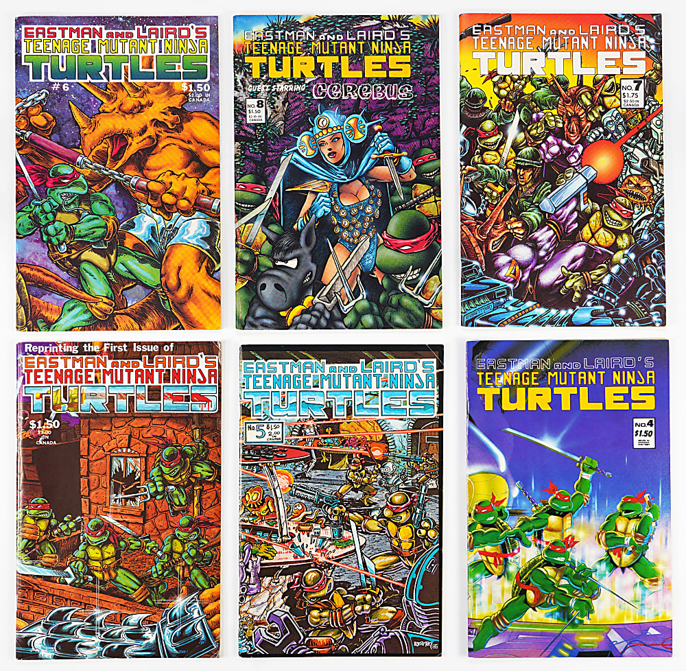 1985-1991 Mirage Studios/Archie Series/Solson Teenage Mutant Ninja Turtles Comic Collection (30)