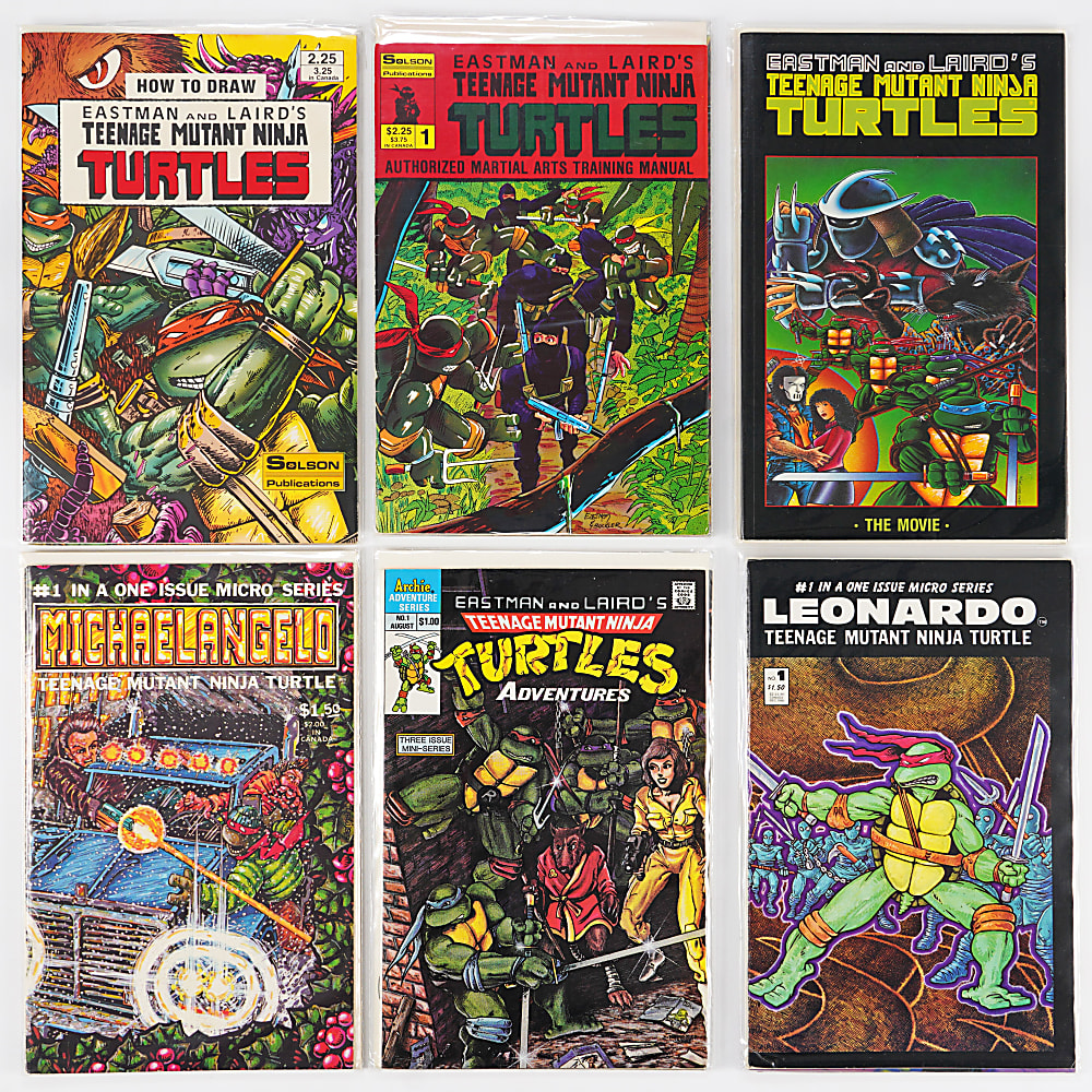 1985-1991 Mirage Studios/Archie Series/Solson Teenage Mutant Ninja Turtles Comic Collection (30)