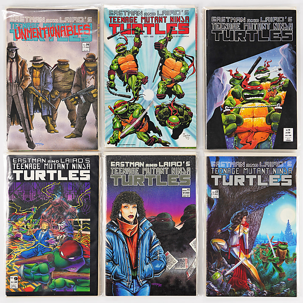 1985-1991 Mirage Studios/Archie Series/Solson Teenage Mutant Ninja Turtles Comic Collection (30)