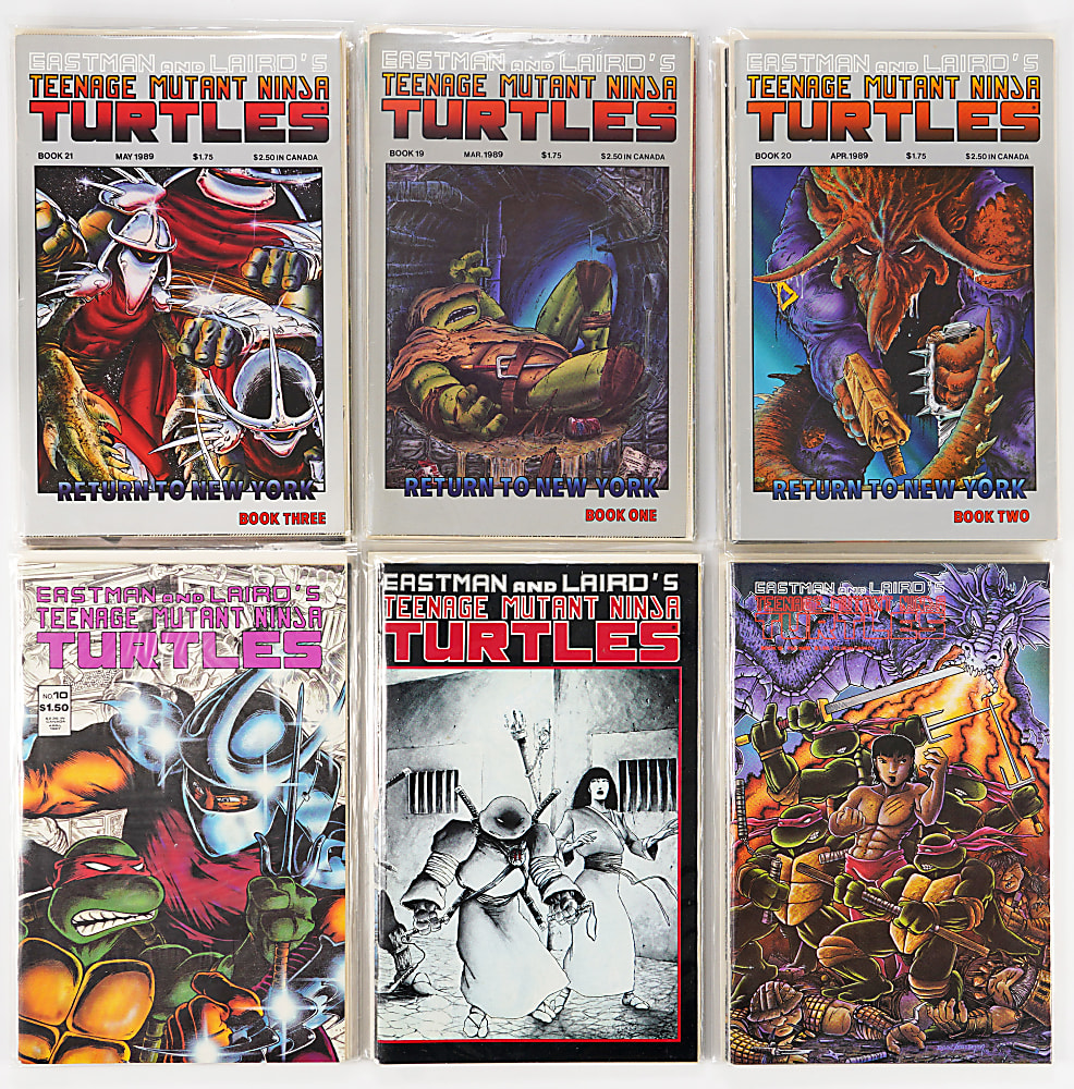 1985-1991 Mirage Studios/Archie Series/Solson Teenage Mutant Ninja Turtles Comic Collection (30)