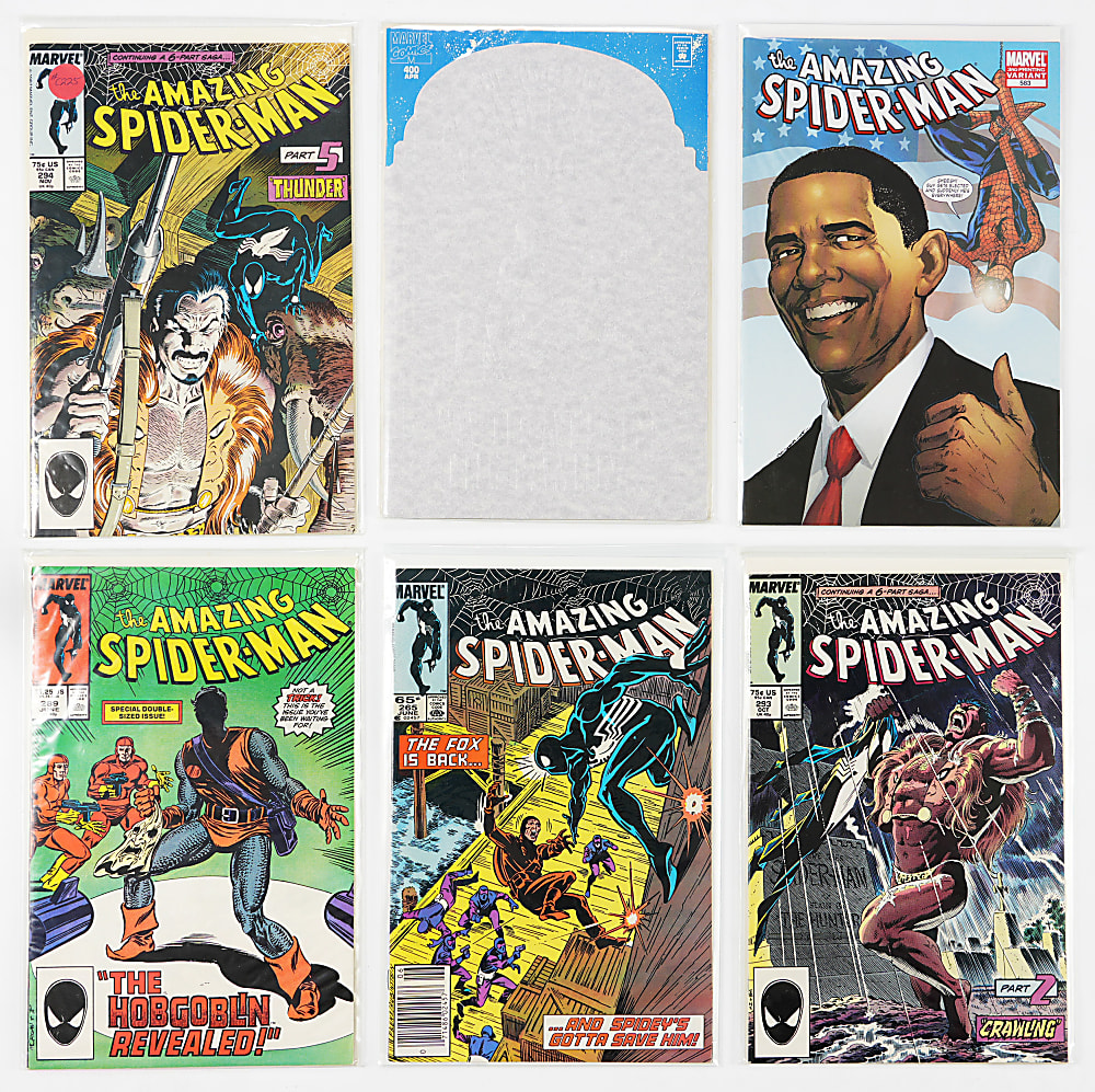 1980s-1990s Marvel Spider-Man Related Comic Collection (172) with Amazing Spider-Man #361 1st Carnage & Venom Lethal Protector Set