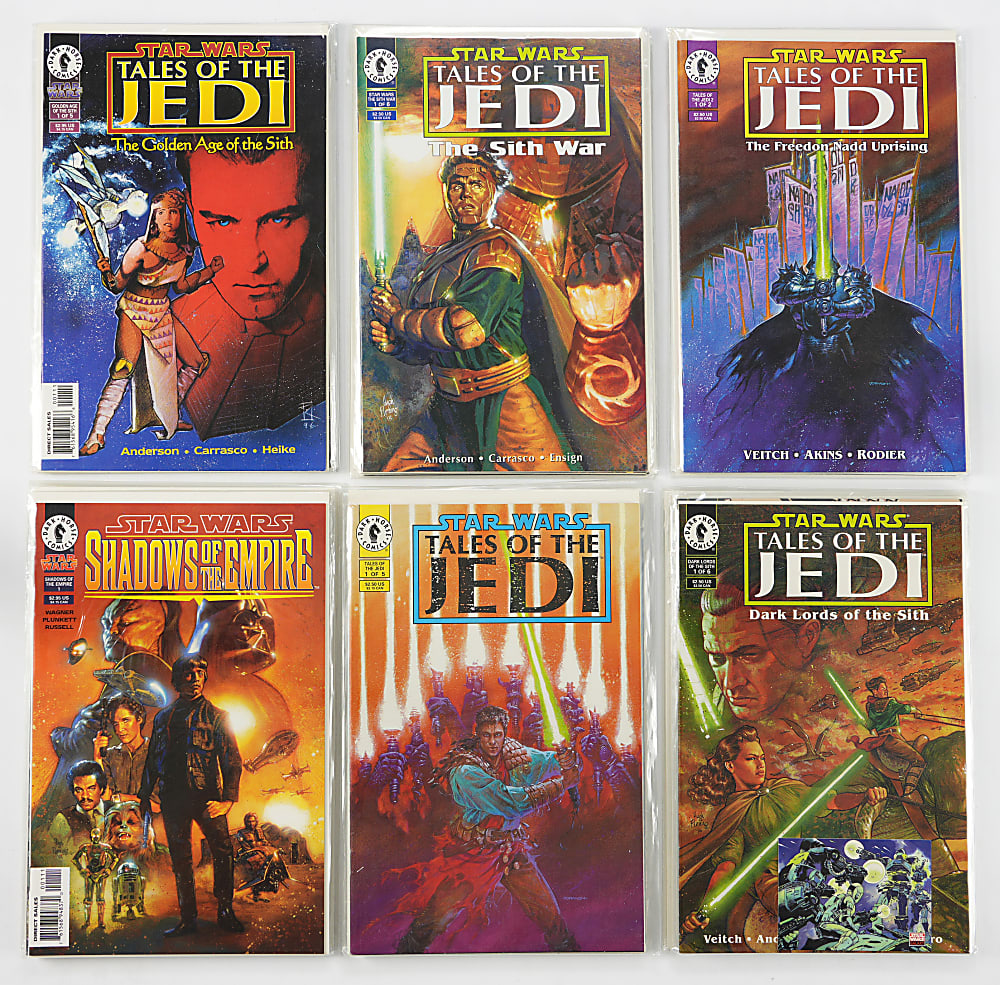 1990s-2000s Dark Horse Star Wars Collection (232) with Heir to the Empire #1 1st Mara Jade, 1st Admiral Thrawn