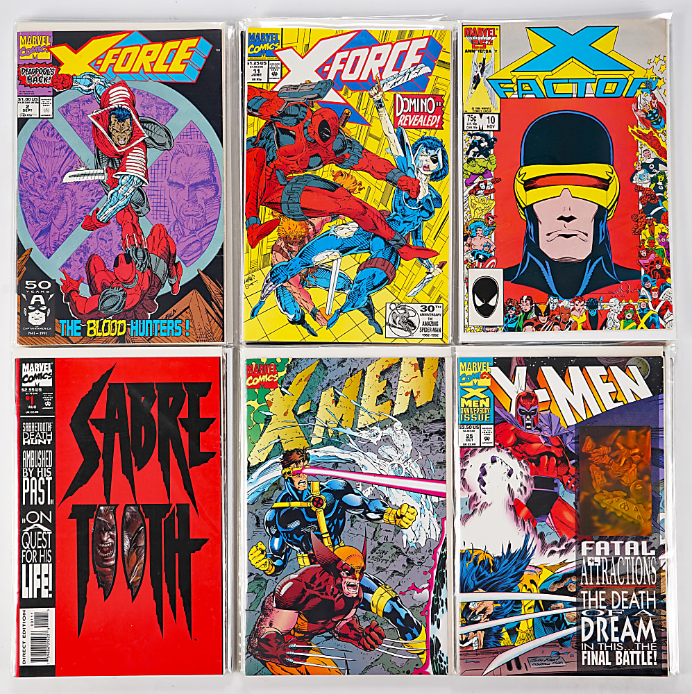 1980s-2000s Marvel X-Men Related Comic Collection (750+) with X-Men 1st & 2nd Series