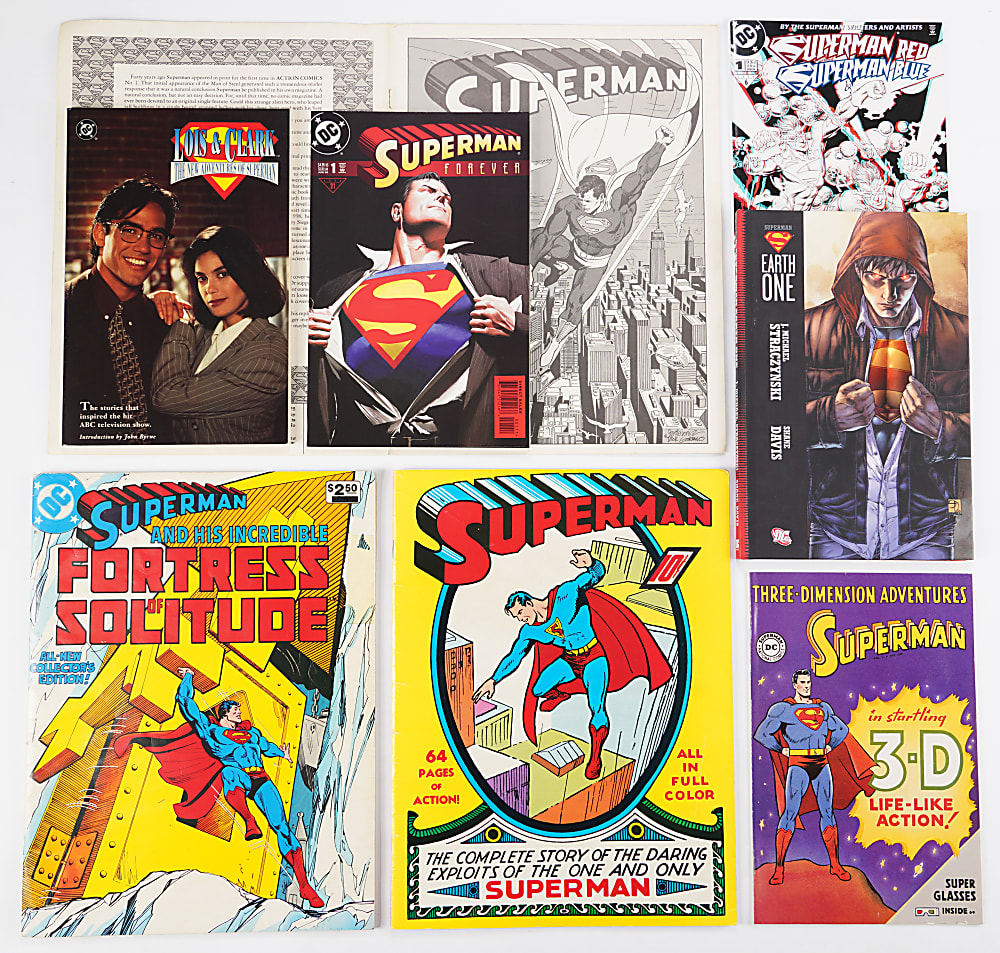 1980s-2000s DC Superman Related Comic Collection (289) with Superboy & Supergirl Runs