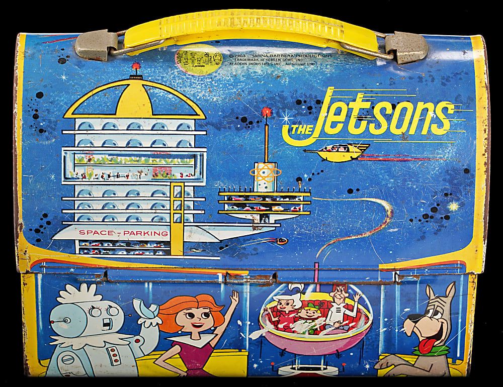1963 Aladdin Industries The Jetsons Dome Top Lunch Box