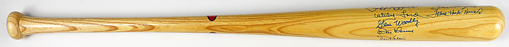 1989 New York Yankees Cooperstown Bat Signed by (11) with (4) Hall of Famers