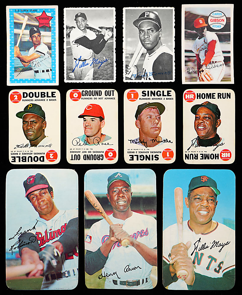 1964-1971 Baseball Oddball Collection (350+) with 1969 Deckle Master Set (35), 1968 Topps Game Near Set (30/33) & 1970 Topps Super Near Set (25/33)
