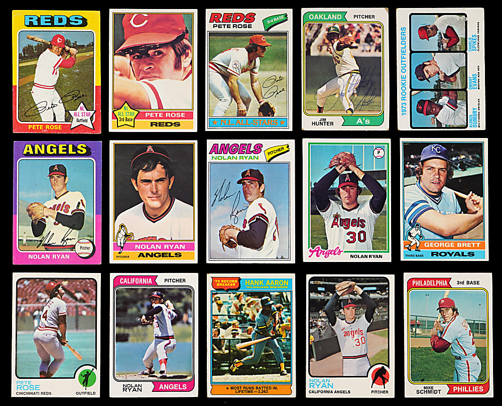 1973-1978 Topps Complete Set Run Plus Extras