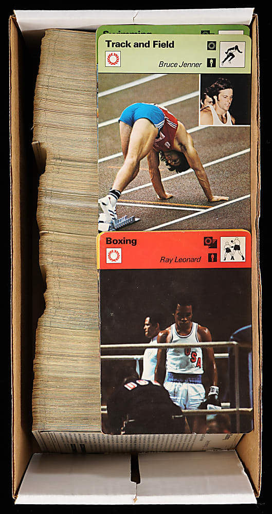 1977-1979 Sportscasters Collection (1,300+) - Loaded with Hall of Famers & Stars