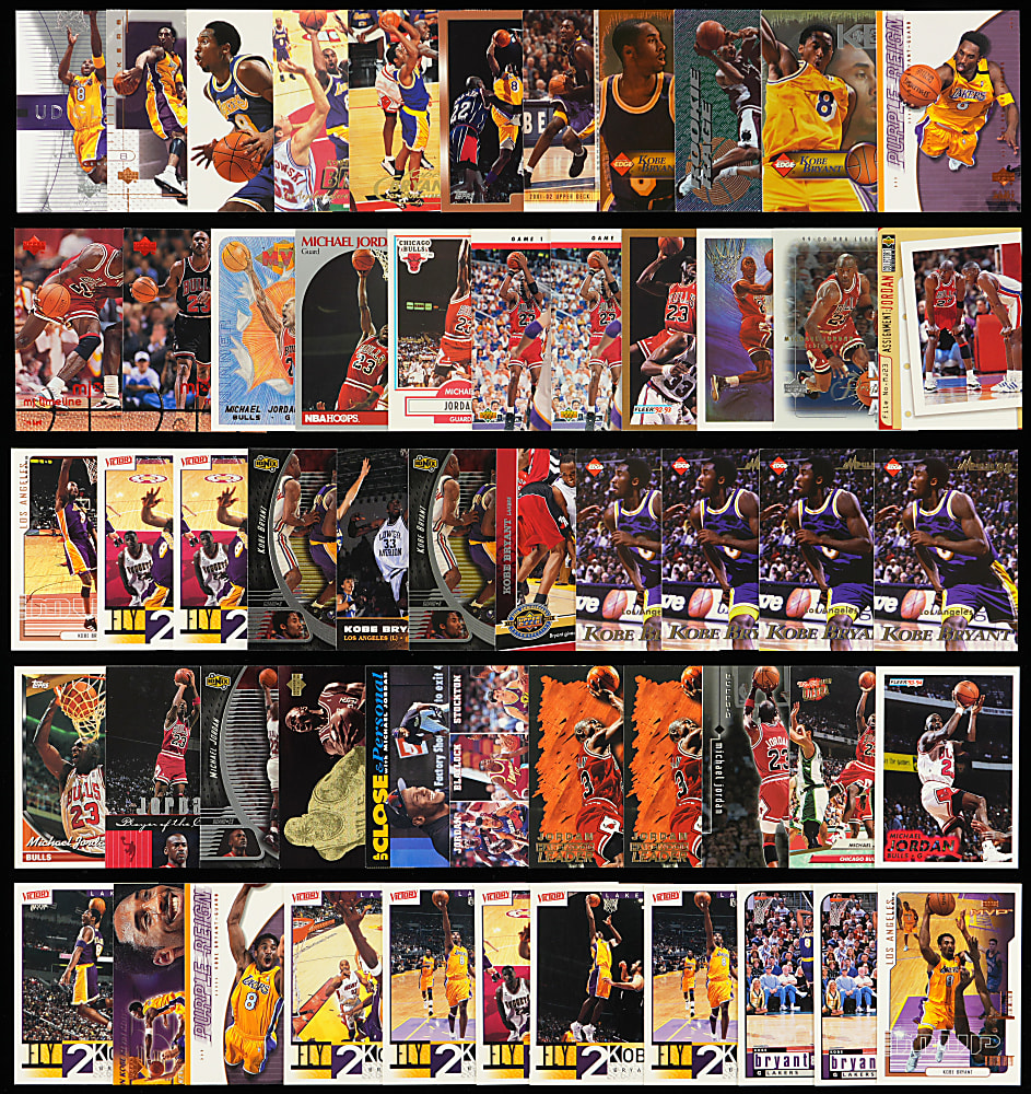 1980s-Modern Basketball Hall of Fame Collection (4,000+) with (150+) Michael Jordan, (200+) Kobe Bryant & (50+) Rookies