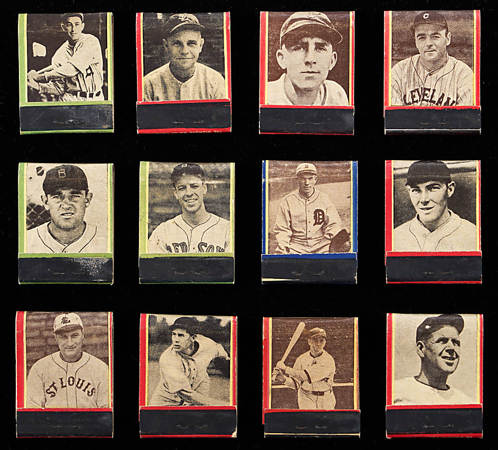 1935-1936 Diamond Matchbook Collection (24)