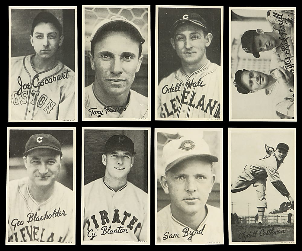 1929-1939 Pre-War "R" Type Collection (30) with (6) Hall of Famers