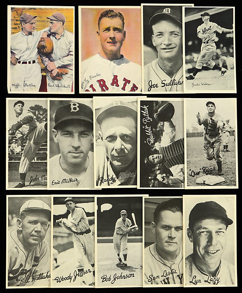 1929-1939 Pre-War "R" Type Collection (30) with (6) Hall of Famers