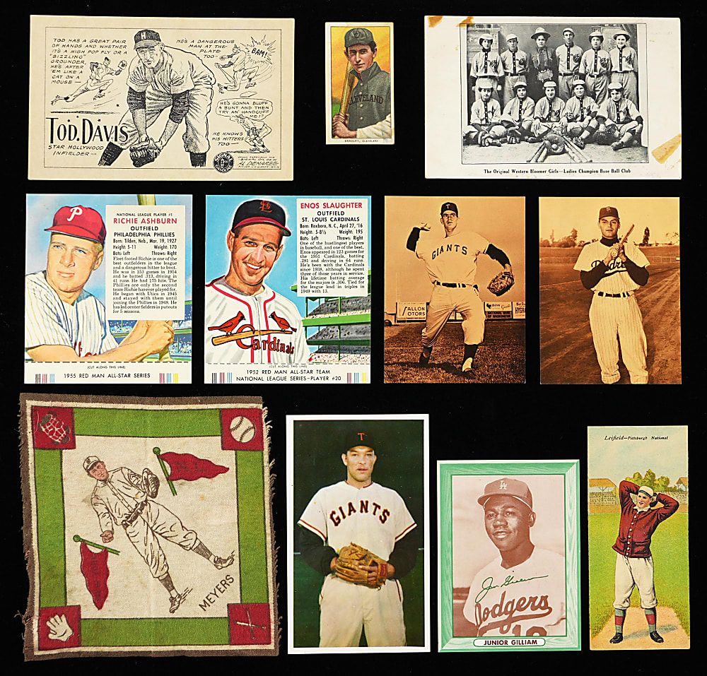 1909-1971 Baseball Type Card Collection (18)