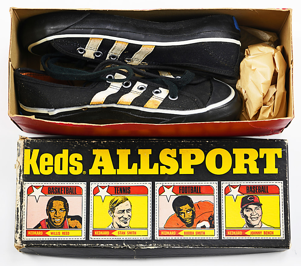 1971 Keds Allsport Kids Shoes in Original Box with KedKard Lid