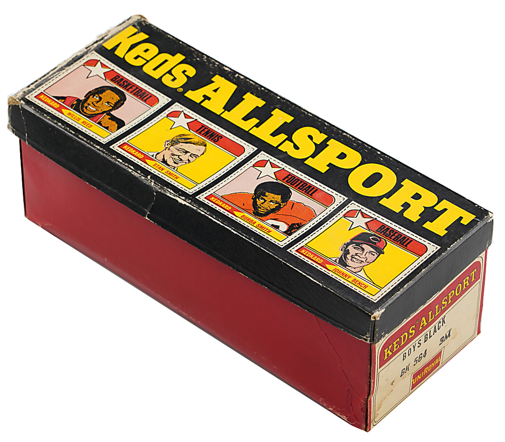 1971 Keds Allsport Kids Shoes in Original Box with KedKard Lid
