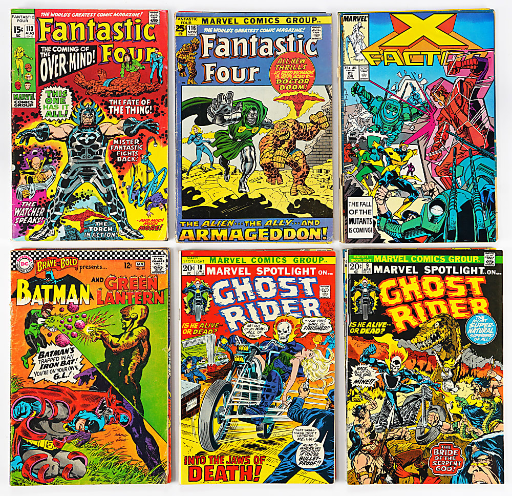 1971-1987 Marvel/DC Super-Hero Comics (38) with Defenders #1 & Nova #1